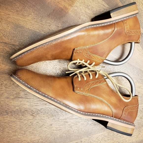 Madden Alistn Men\'s Oxford Dress Shoes, Size 7M, Brown main image 4